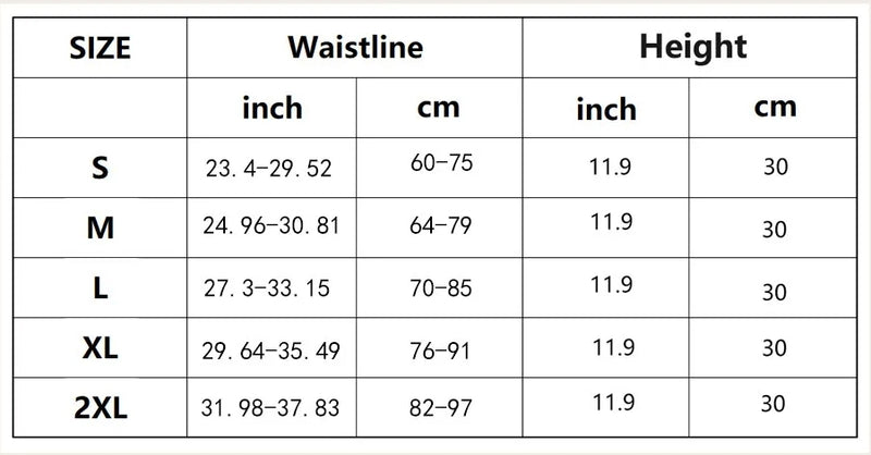 Size Chart Guide